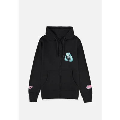 Afbeelding van Hatsune Miku Vest met capuchon L Zwart
