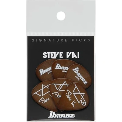 Afbeelding van Ibanez B1000SV BR Steve Vai Signature set van 6 plectrums
