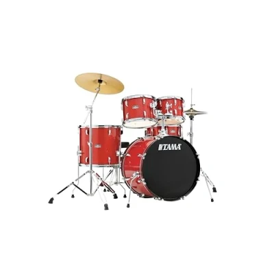 Afbeelding van Tama ST52H5 CDS Candy Red Sparkle Stagestar starterkit incl. bekkens