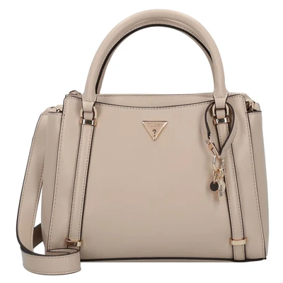 Afbeelding van GUESS handtas schoudertas Daryna II Two Comp Satchel Taupe
