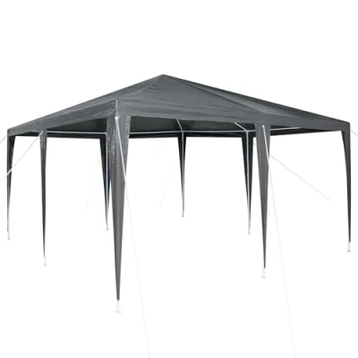 Afbeelding van vidaXL Feesttent Anthraciet 4x4 m PE