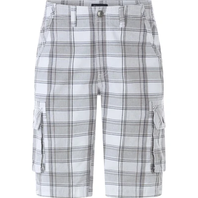 Afbeelding van Babista Bermuda Shorts, Heren, Maat: 48, Hellgrau kariert