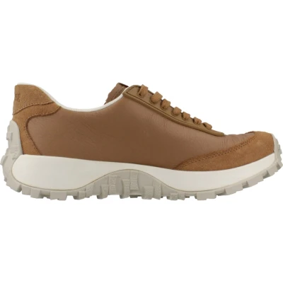 Afbeelding van Camper Drift Trail Burdeos Sneakers laag, Dames, Maat: 39, Mittelbraun Leer en textiel