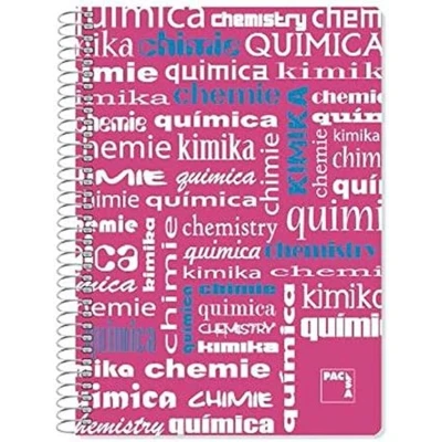 Afbeelding van Schrift Pacsa Roze 80 Lakens Din A4 (4 Stuks)