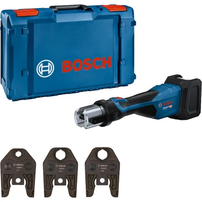 Afbeelding van Bosch Blauw GPT 18V 32 Accu Perstang 3 Persbekken M In XL Boxx 06019M2101