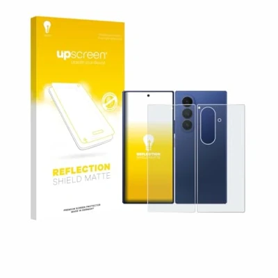 Afbeelding van upscreen Screenprotector voor Samsung Galaxy Z Fold 7 (Voor+Achter) Folie Beschermfolie anti glare matte