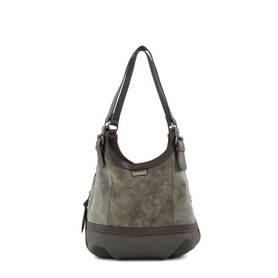 Afbeelding van TOM Tailor JUNA Handtas, Dames, Maat: One Size, Grau