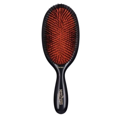Afbeelding van Mason Pearson B1 Large Extra Boar Bristle Borstel Dark Ruby