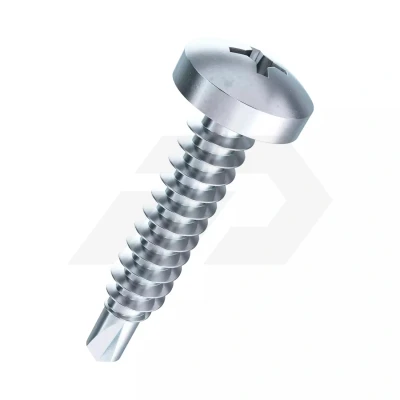 Afbeelding van plaatschroef 4,2x32mm cilinderkop zelfborend verzinkt PH2 (Per 200 stuks)