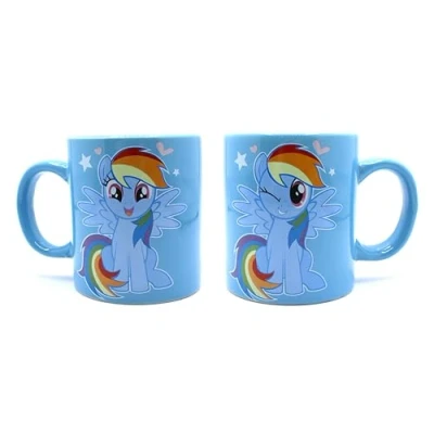 Afbeelding van Joy Toy 95771 Rainbow Dash keramische mok 320 ml in geschenkverpakking, 12 x 9 10 cm