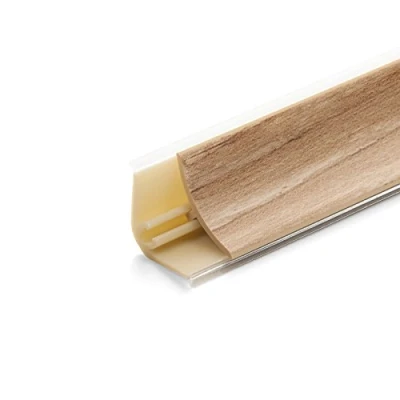 Afbeelding van DQ PP 3 m afdekprofiel, Sonoma eiken, 13 x mm, pvc, keukenstrip voor het werkblad, afdekprofiel in de keuken, wandafsluitprofiel, tafelbladprofiel