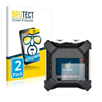 Afbeelding van BROTECT (2 Stuks) Schermbeschermer voor Zoom F3 field recorder Screen Protector Transparant