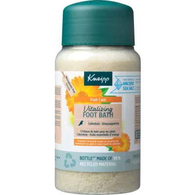 Afbeelding van 6x Kneipp Voetbadkristallen Vitalizing Calendula Sinaasappelolie 600 gr