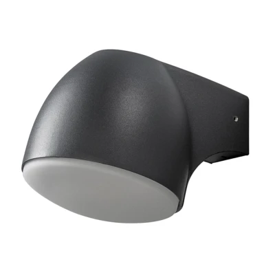 Afbeelding van Konstsmide Ferrera 7531 750 LED buitenlamp (wand) Energielabel: G (A G) vast ingebouwd 4 W Zwart