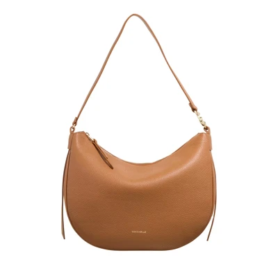 Afbeelding van COCCINELLE Leren Schoudertas C Easy Shoulderbag Cuir Bruine