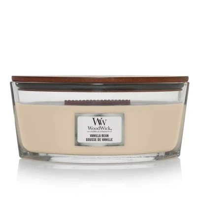 Afbeelding van WoodWick Geurkaars Ellipse Vanilla Bean 9 cm / 19