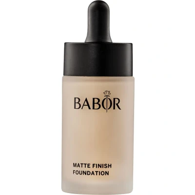 Afbeelding van Babor Matte Finish FDT 04 Almond Foundation, Dames, Maat: One Size, 3 natural