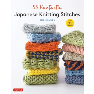 Afbeelding van 55 Fantastic Japanese Knitting Stitches: (Includes 25 Projects)