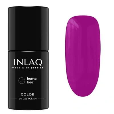 Afbeelding van INLAQ® Gel Nagellak UV LED Verschillende Kleuren Gellak in Pasteltinten Nail Polish Collectie Sweet Candies Kleur Lavender Studio 6 ml