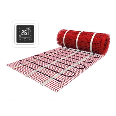 Afbeelding van e HEAT by MAGNUM Verwarmingsmat Set 7 m² / 1050 Watt met C16 thermostaat Wit (inbouw) Elektrische Vloerverwarming