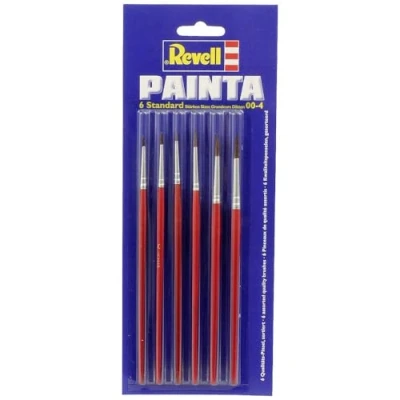 Afbeelding van Revell Painta Penseelpalet Standaard, Meerkleurig, 6 Stuks