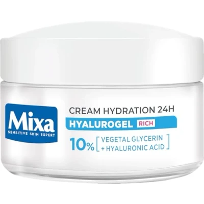 Afbeelding van MIXA_Ekspert Skóry Wra¿liwej Hyalurogel bogaty krem intensywnie nawil¿aj¹cy 50ml