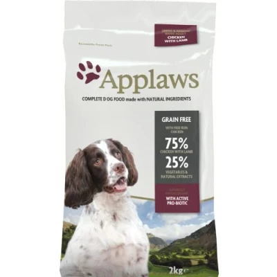 Afbeelding van Applaws Kip with Lamb Dry Dog Food for Small and Medium Adult Breeds 1 x 2kg Bag