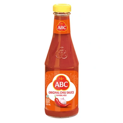 Afbeelding van ABC Original Chillli Sauce Sambal Asli 335ml.