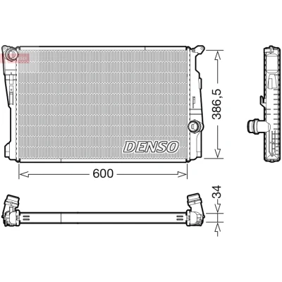 Afbeelding van Denso Radiateur DRM05122