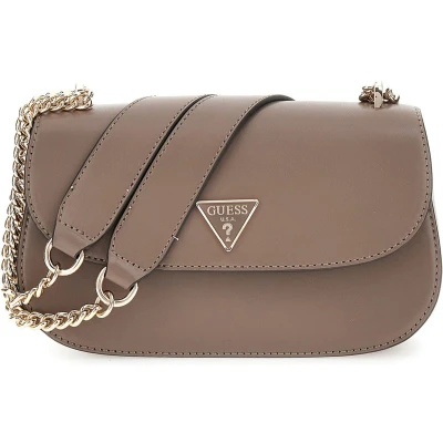 Afbeelding van Guess Daryna Convertible Xbody Dames Schoudertas Dark Taupe One Size