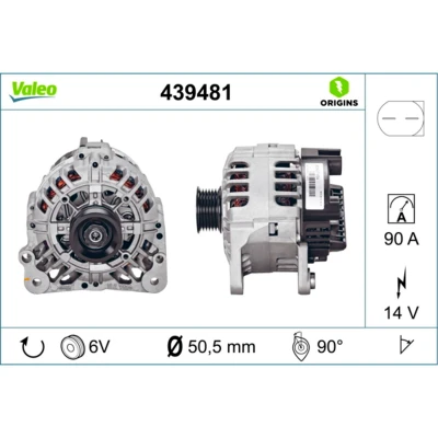 Afbeelding van Valeo Alternator/Dynamo 439481