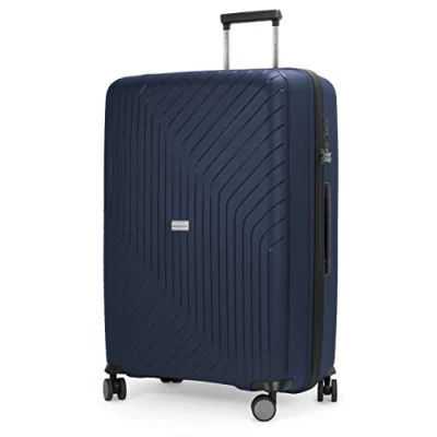 Afbeelding van HAUPTSTADTKOFFER Serie TXL extra lichte en robuuste trolleys, harde koffers, cabinebagage opdrachtbagage, donkerblauw, Koffer 76 cm,
