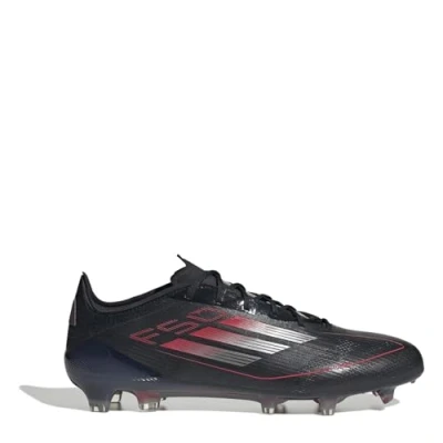 Afbeelding van adidas Performance F50 Elite FIRM Ground Voetbalschoenen met kunststof noppen, Heren, Maat: 42, Core black/iron metallic/lucid red