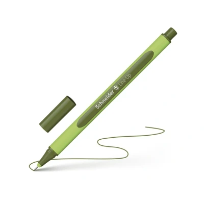 Afbeelding van 10x Fineliner Schneider Line Up 0,4mm olive green