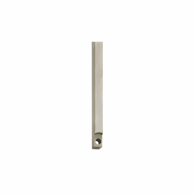 Afbeelding van Intersteel stangenset 2x125cm tbv kruk espagnolet nikkel mat
