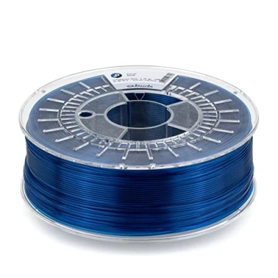 Afbeelding van extrudr® PETG ø1.75mm (1.1kg) &#039;TRANSPARENT BLUE&#039; 3D printer filament Made in Austria