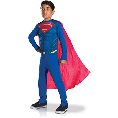 Afbeelding van Superman™ pak met cape voor jongens Verkleedkleding