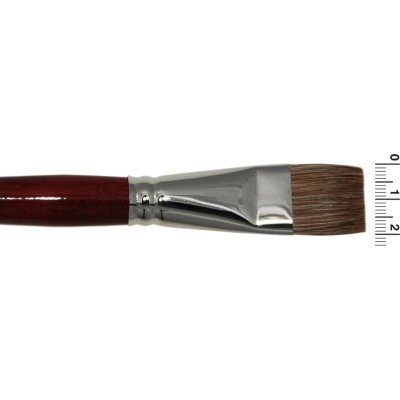 Afbeelding van Schminkpenseel R20 Plat Runderhaar