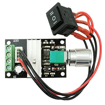 Afbeelding van 6 V 12 24 3 A Omkeerbare motorsnelheidsschakelaar Instelbare DC motorsnelheidsregelaar PWM regelaar 1203bb Omkeren motorstuurprogramma