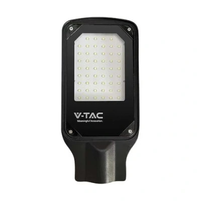 Afbeelding van V TAC VT 15057ST LED Straatverlichting Slim IP65 Zwart 50 Watt 4270 Lumen 4000K