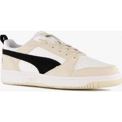 Afbeelding van Puma Rebound V6 Low heren sneakers wit Maat 47 Uitneembare zool