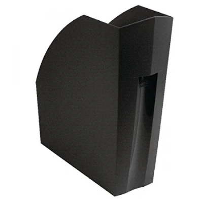 Afbeelding van Exacompta tijdschriftencassette Verpakking van 3 stuks. Stuk zwart