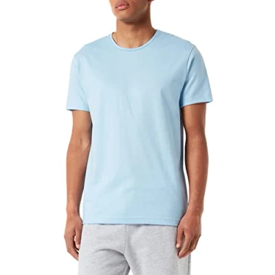 Afbeelding van Calida Remix Basic T Shirt Lichtblauw katoen XX Large Heren