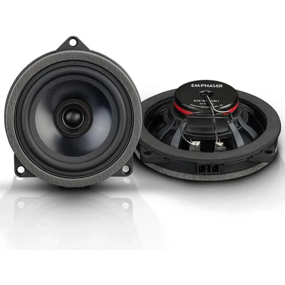 Afbeelding van Emphaser EM BMWR1 Autospeakers Pasklare speakers BMW 10cm coaxiale set 100mm luidsprekers 2 weg 60 Watt