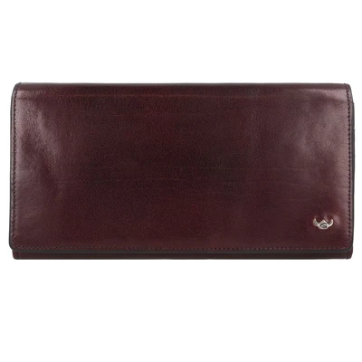 Afbeelding van Golden Head Leren Portemonnee Colorado RFID Protect Ladies Purse Wallet Bordeaux Wijnrood