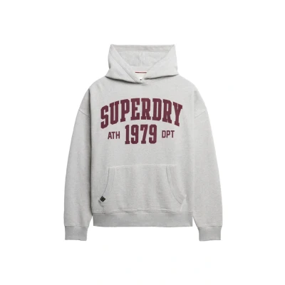 Afbeelding van Athletic Essentials Hoodie met Losse Pasvorm Light Grey Grootte: 46