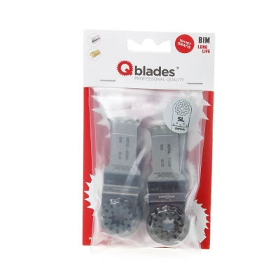 Afbeelding van Qblades SL15 Multitoolzaagblad Bim 28X55mm 10+1 stuk gratis