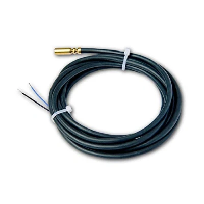 Afbeelding van Temperature Sensor PT1000 for Solar Water Heating Systems, Silicone Cable, 2.0 Meters