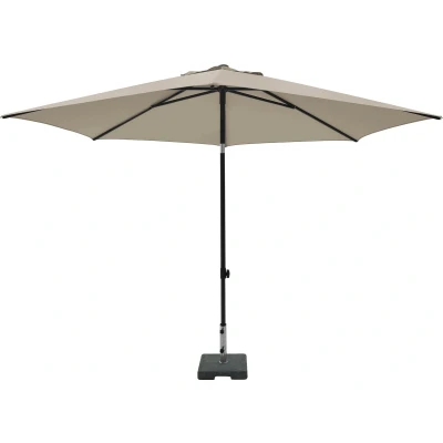 Afbeelding van Stokparasol elba push up 300 cm polyester ecru grade 6 zonwering Madison
