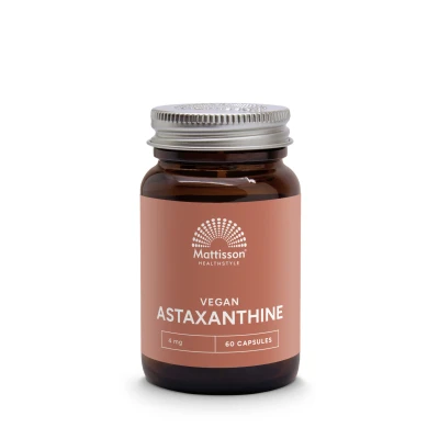 Afbeelding van Mattisson Vegan Astaxanthine 4mg 60vc